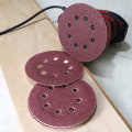 Miniatyrbillede 5 af 5: 100 stk. 5 tommer runde slibeskiver, 8 huller, 120 grit, til Rando