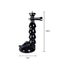Miniatyrbild 2 av 5: Sugproppsfäste Trycklås Flexibel Stark Adsorption Vindrutesugfäste för Bil 16cm