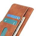 Pikkukuva 5 / 5: KHAZNEH Retro PU -kotelo Huawei Nova 10 SE:lle Brown