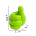 Miniatyrbillede 2 af 5: 5 stk. Kabelklemmer Organizer Tommelfinger Selvhæftende Kabelopbevaring