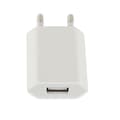 2-pack USB snabbladdare, USB-kontakt, (5V1A), vit