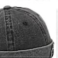 Miniatyrbillede 4 af 5: Beanie Hue Crimping Street Style Justerbar til Docker Fisker Arbejder Sømand(B)