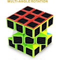 Miniatyrbild 2 av 2: 3X3X3 Magisk Kub Hastighet För Koncentration Och Kombinationsövningar Tryckreducerare Intelligens Iq Gåva Barn