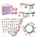 Miniatyrbillede 1 af 5: Charm Armbånd Fremstillingssæt, Smykkefremstillingsartikler Havfrue Enhjørning