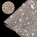 Miniatyrbilde 1 av 5: 1 stk AB Farge 9,4 x 7,9 Tommers Bling Krystall Rhinestone Klistremerke DIY