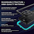 Pikkukuva 3 / 5: Iskunkestävä vedenpitävä PC + TPU -kotelo iPhone 13 Prolle Blue