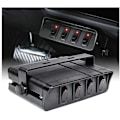 Miniatyrbilde 1 av 5: 4-gangs 12V vippebryterboks [maks. 20A] [12 AWG ledninger][12V