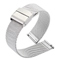 Miniatyrbillede 1 af 4: Mesh Watch Band Quick Release Watch Strap Milanese Stainless Ste