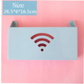 Miniatyrbild 4 av 5: 1 st Blå Väggmonterad WiFi Router Förvaringslådor Liten Storlek Router
