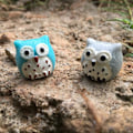 Miniatyrbillede 2 af 5: Miniature Havefiguriner i Harpiks til Havedekorationer