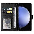 Miniatyrbillede 2 af 5: Til Samsung Galaxy S23 FE Etui Kort Slots PU Læder Flip Wallet Cover Style E