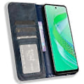 Pikkukuva 2 / 5: Infinix Smart 8 4G X6525 / Smart 8 HD 4G Retro PU-nahkainen puhelinkotelo lompakkotelineellä Style D