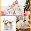 Miniatyrbild 3 av 5: 3-pack silikonljusformar, 3D bubbelkubformad vaxljushtillverkning