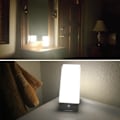 Miniatyrbilde 2 av 5: Bordlampe, Retro LED-nattlys, Sengelampe med trådløs PIR
