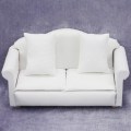 Miniatyrbild 3 av 5: 1:12 Skalig Soffa Dockhusmöbler Miniatyr Soffa Tyg Soffa med