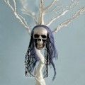Pikkukuva 4 / 5: 4 kpl Halloween-kallo ripustuskoristeet Vaahtokallo Morsian Vaatteet