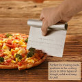 Miniatyrbilde 4 av 5: Rustfritt stål deigskrape Smoother kakeskrape Pizza Accesso