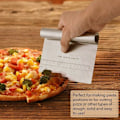 Miniatyrbillede 4 af 5: Rustfrit dejskraber i rustfrit stål, kageskraber, pizzatilbehør