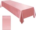 Rektangulär Bordsduk i Roséguldfolie, 146x260cm, Plast Alumin