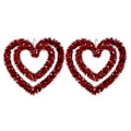Miniatyrbilde 1 av 2: 2 stk. Valentinsdag Bryllup Hjerteformet Girlander Ekteskapsrom Sceneoppsett