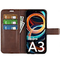 Miniatyrbillede 2 af 5: PU læder etui med magnetisk lukning og pung til Xiaomi Redmi A3/Poco C61 4G Style G