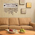Miniatyrbild 5 av 5: 1 Set DIY Hängande Jul Påminnelse Kalender Trä Hantverk Vägg C
