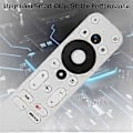 Miniatyrbillede 5 af 5: Erstatningsfjernbetjening med stemmestyring til MECOOL KM2 KM2 PLUS ONN Android 4K UHD TV Box Bluetooth Stemmefjernbetjening