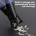 Miniatyrbild 4 av 5: 2 st nagelklippare, stänkskydd för nagelklippare, rostfritt stål S