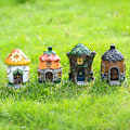 Miniatyrbillede 3 af 5: Svampehave statue vandtæt harpiks sommerhus figur til udendørs