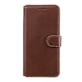 Miniatyrbillede 2 af 5: Læderetui til vivo Y55 5G / Y75 5G / T1 5G Brown
