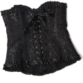 Miniatyrbillede 2 af 5: Kvinders Snørebånd Boned Overbust Korset Bustier Lingerie Bodyshape