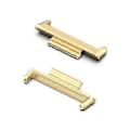 Pikkukuva 3 / 5: 20mm Metalliliitin Metallinen Linkkikiinnitys Kellonrannekkeen Liitinsovittimet Vaihto