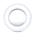 Miniatyrbillede 5 af 5: Sort Hvid Mobiltelefon Selfie Lys, Ring Lys, 40 LED Lys wi