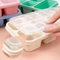 Miniatyrbild 5 av 6: 4-delad bentobox, mellanmål för vuxna och barn, 5-fackig lunchbox, återanvändbar matlagningslunchbox, separat förvaringsbehållare för mat