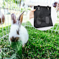 Miniatyrbillede 3 af 5: (Sort) Høfoderpose, Marsvin Chinchilla Oxford Stofophæng