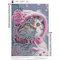 Miniatyrbild 2 av 5: 30x40cm 5D Diamantmålningssatser för vuxna, Diamantkonstsatser för katter