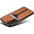 Pikkukuva 1 / 5: Kotelo Samsung Galaxy S22 Plus -puhelimelle, PU-nahkainen lompakkokotelo luottokorttipaikalla, erittäin ohut suojakotelo Samsung Galaxy S22 Plus 5G -puhelimelle (ruskea)