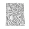 Miniatyrbilde 1 av 5: Geometrisk Plate Kutte Dies Stencil DIY Scrapbooking Preging Album Papirkort Sølv M