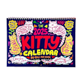 Miniatyrbild 1 av 3: 2025 Kittys Kalendrar Roliga Hängbara Månadskalendrar Väggkalender Present till Kattälskare