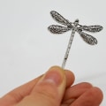 Miniatyrbillede 5 af 5: 6 hårklemmer formet som en guldsmed, retro hårklemmer, søde hårklemmer