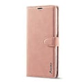 Pikkukuva 3 / 5: Xiaomi Redmi Note 10 Pro Forwenw F1 -sarjan nahkakotelo Rose Gold