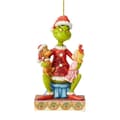 Juletrepynt Grinch Hengende Ornament Statue 2D Flat Akryl Anheng Julepynt-7