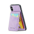 Pikkukuva 2 / 5: Crazy Horse PU -kotelo iPhone XR:lle Purple