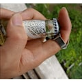 Miniatyrbild 4 av 4: Rostfritt stål flasköppnare ring 22mm*8.2mm*1.5mm flasköppnare