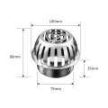 Miniatyrbilde 2 av 5: Takrennebeskyttelse Nedløpsbladvakt Metall Takrennebeskyttelse Filter Sil
