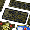 Miniatyrbillede 4 af 4: 30 stk. Soldat Badges Børnebroderede Mærker Sy På/Stryg På Mærke