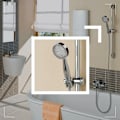 Miniatyrbild 2 av 5: LED Luminous Duschkopf 7 Farben Automatisch Wechselnde Handbrause Sho