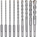 Miniatyrbillede 1 af 5: 9 stk. betonbor (5 mm 16 x 160 mm), SDS-Plus elektrisk hammerbor
