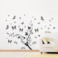 Miniatyrbild 3 av 4: Blomrankor väggdekaler 1 väggdekaler 3 kombination vägg