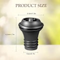 Miniatyrbillede 2 af 5: Wine Saver Concerto - Sort | 1 x Vakuumpumpe + 4 x Vakuumvin